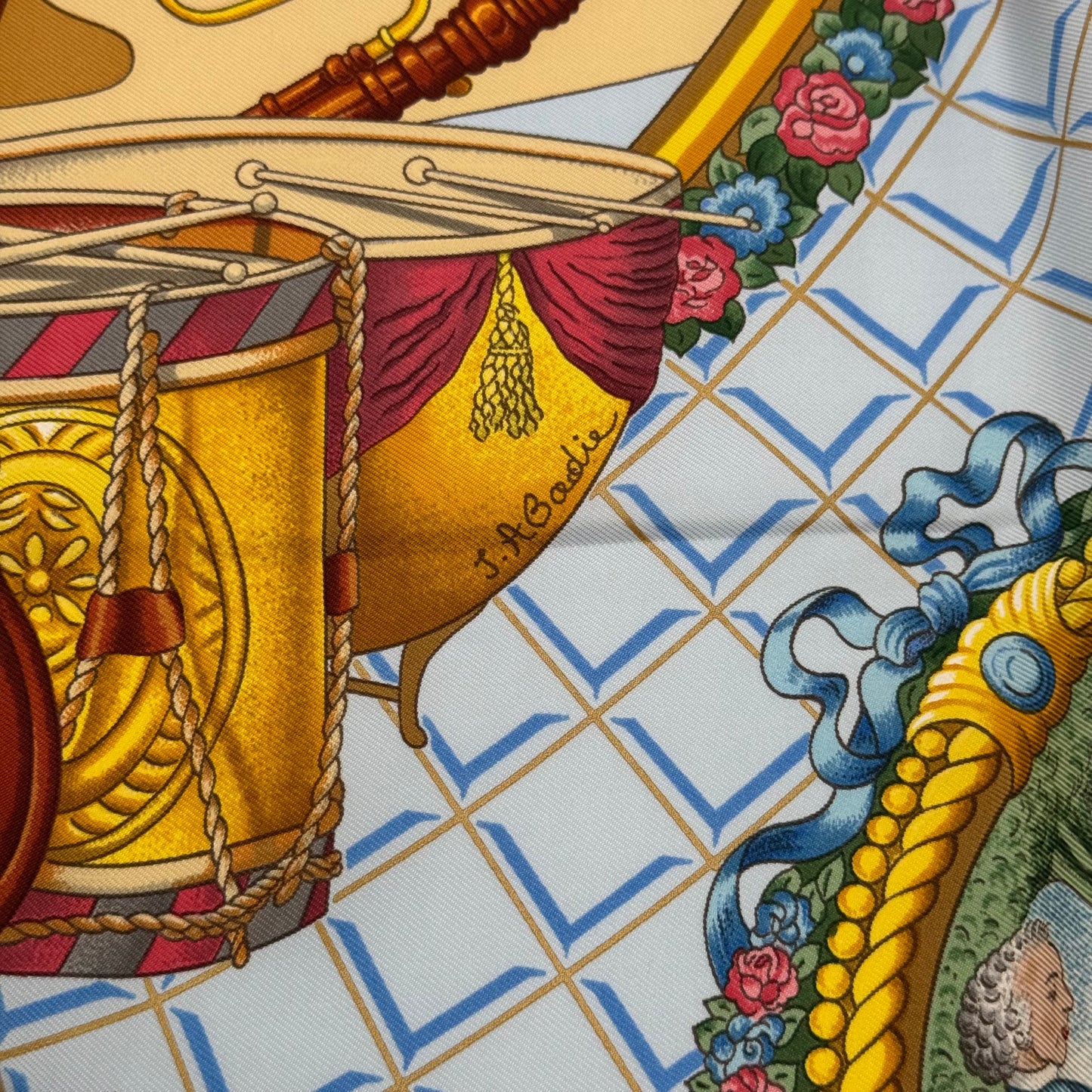 Hermès Carré « Mozart »