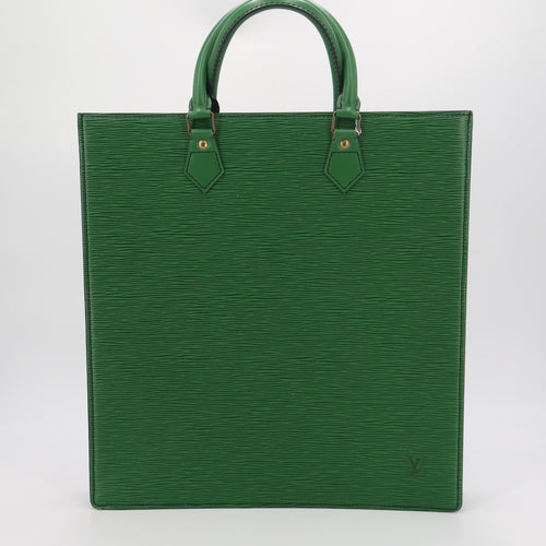Louis Vuitton sac plat épi vert
