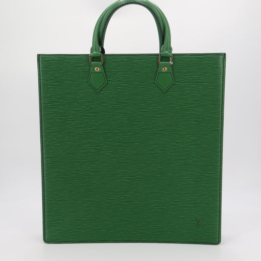 Louis Vuitton sac plat épi vert