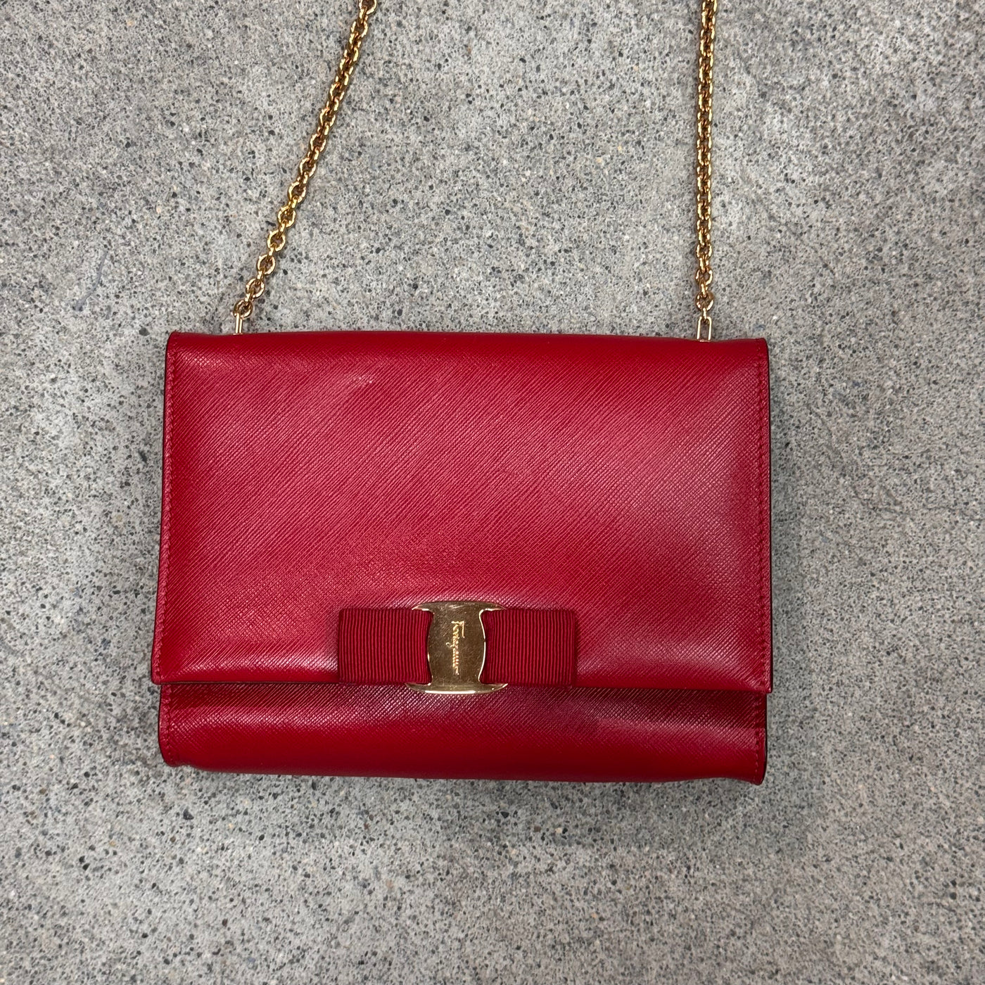Salvatore Ferragamo Pochette Bow