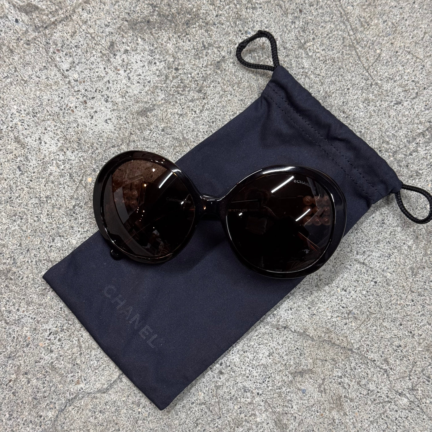 Chanel lunettes de soleil perles