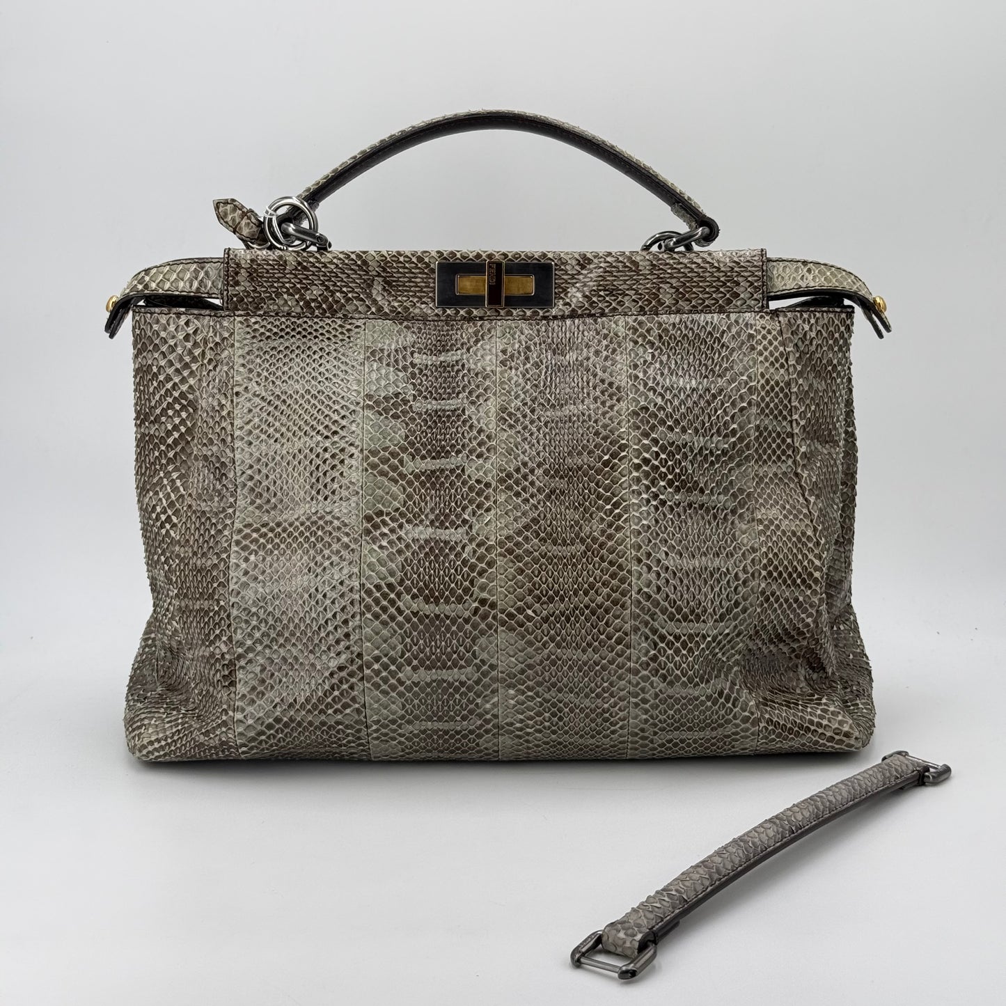 Fendi Peekaboo Grand Modèle - Python