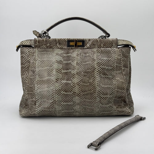 Fendi Peekaboo Grand Modèle - Python