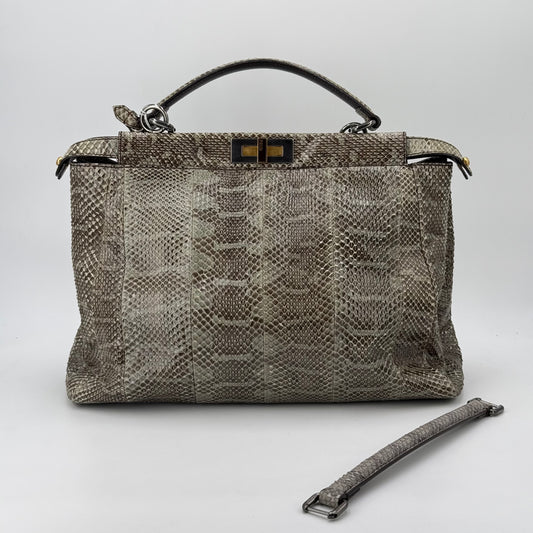 Fendi Peekaboo Grand Modèle - Python