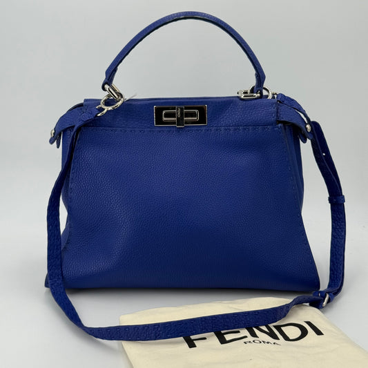 Fendi Peekaboo Selleria - Bleu Électrique