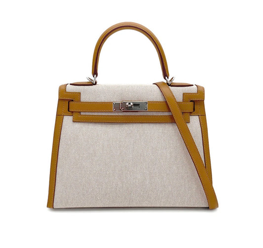 Hermès Kelly 28 Sellier Biscuit