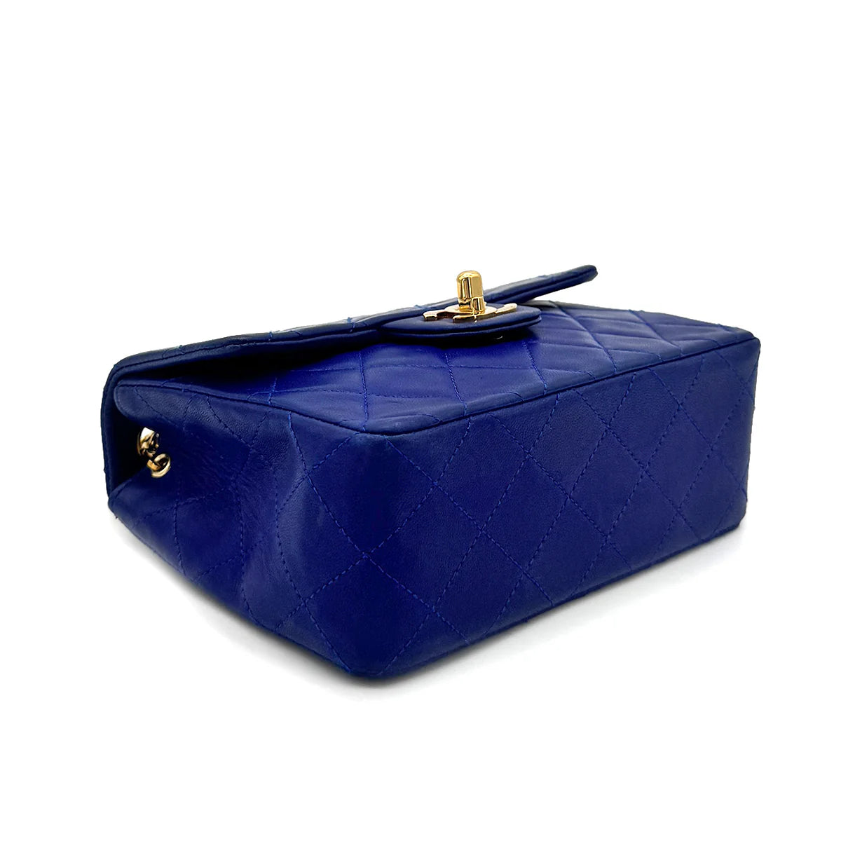 Chanel Mini Square - Navy