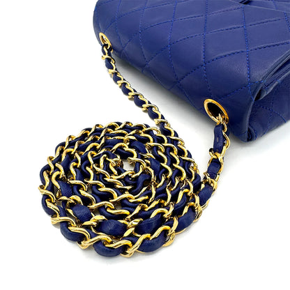 Chanel Mini Square - Navy