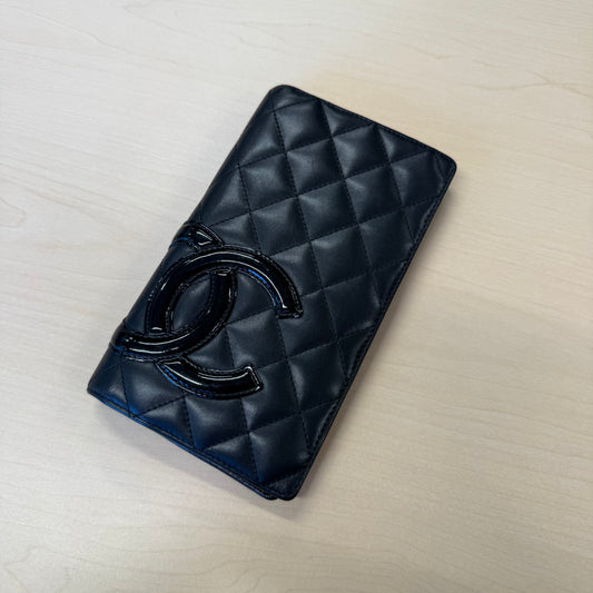 Chanel portefeuille Cambon noir