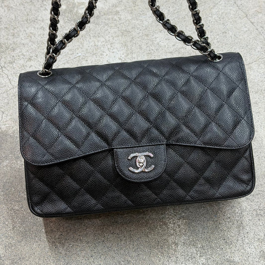 Chanel Jumbo Caviar