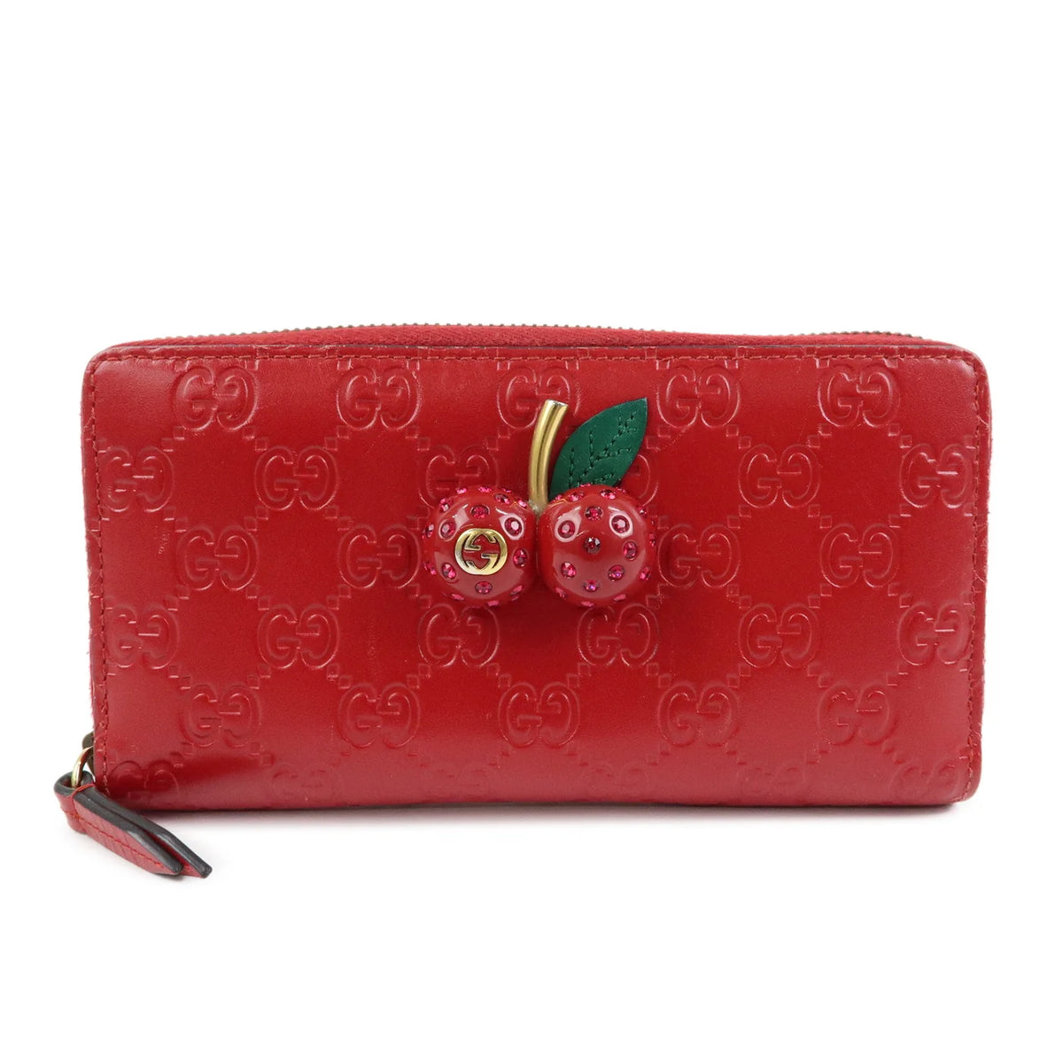 Gucci portefeuilles cerises