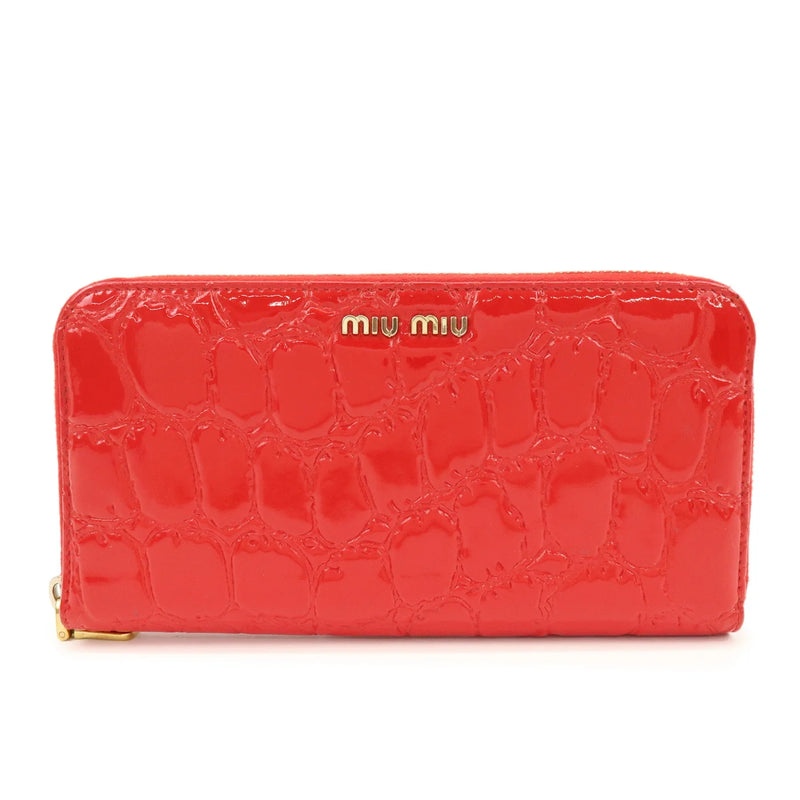 Miu Miu portefeuille croco