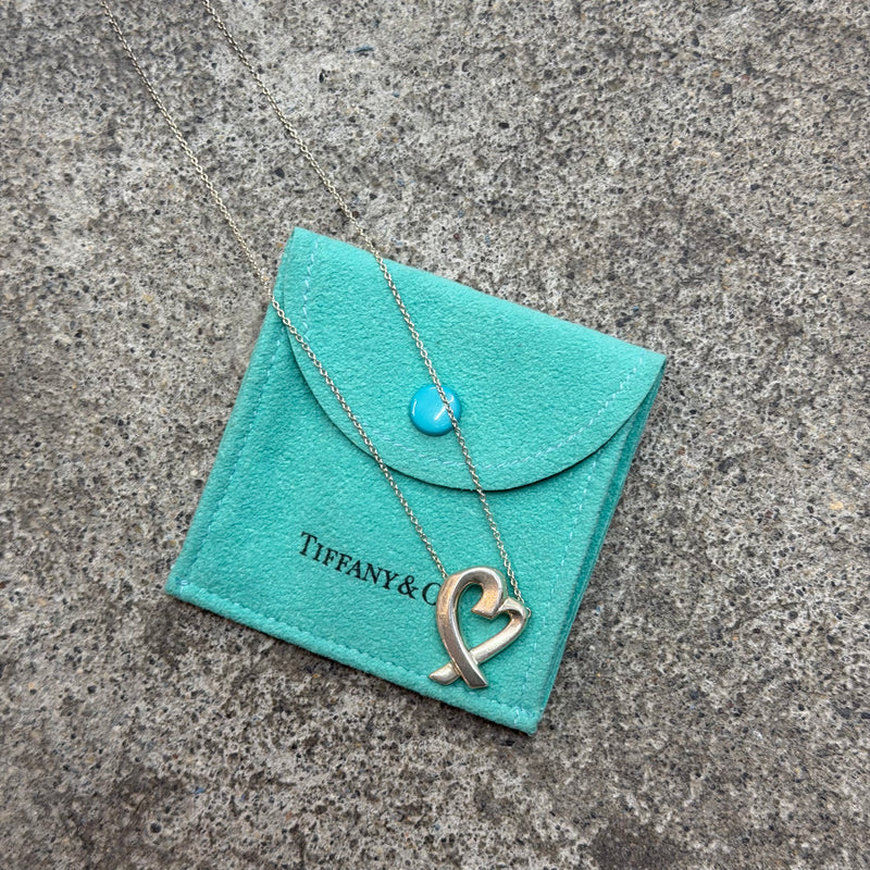 Tiffany and Co Pendentif Loving Heart by Elsa Peretti
