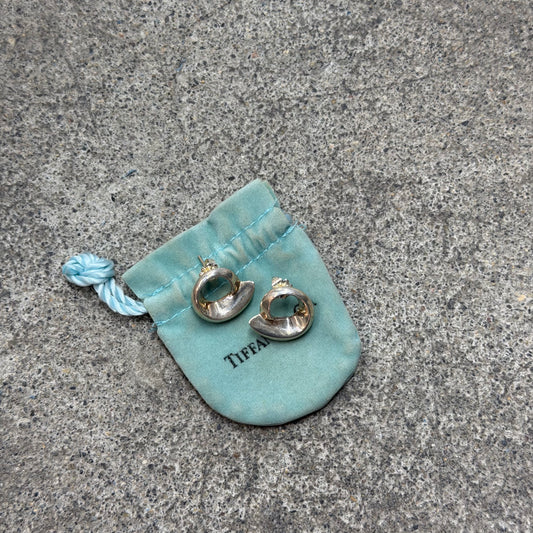 Triffany and Co Boucles d'oreilles "Fish circle"