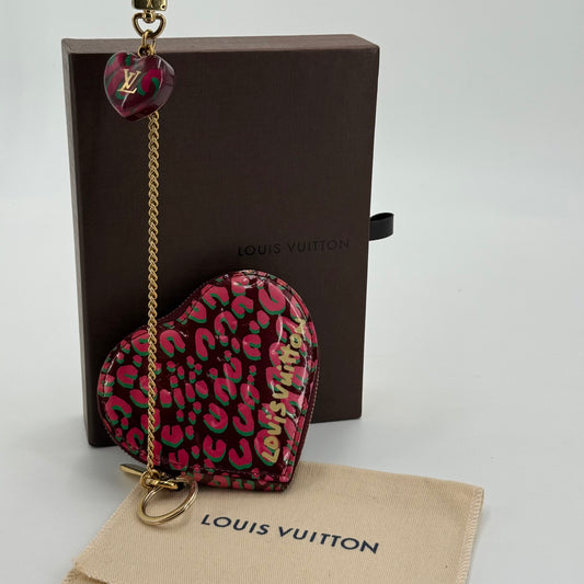 Louis Vuitton Bag Charm Leopard