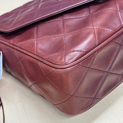 Chanel caméra Bordeaux