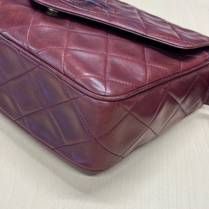 Chanel caméra Bordeaux