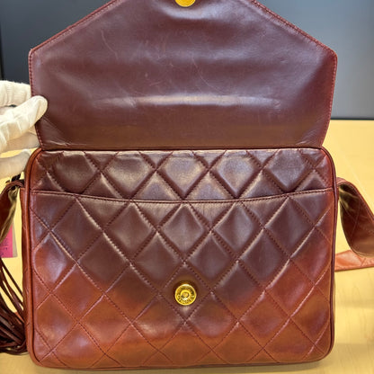 Chanel caméra Bordeaux