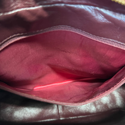 Chanel caméra Bordeaux