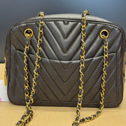 Chanel Camera chevrons