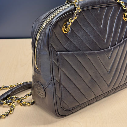 Chanel Camera chevrons
