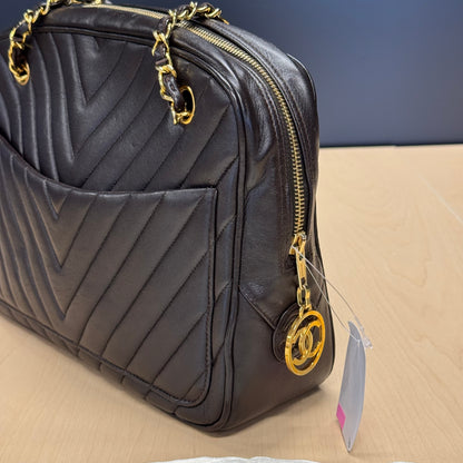 Chanel Camera chevrons