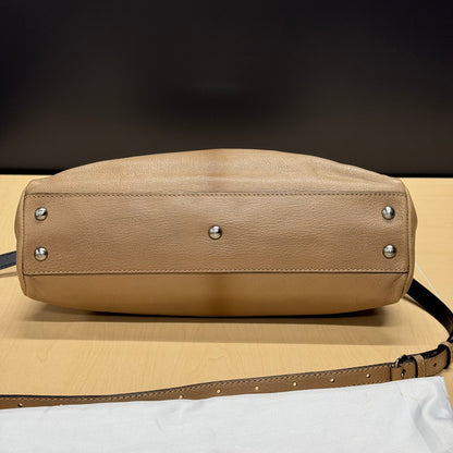 Fendi peekaboo MM soft camel