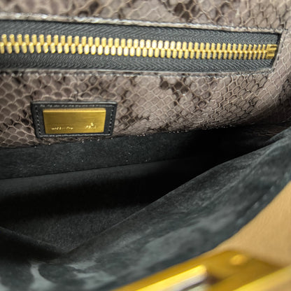 Fendi peekaboo MM soft camel