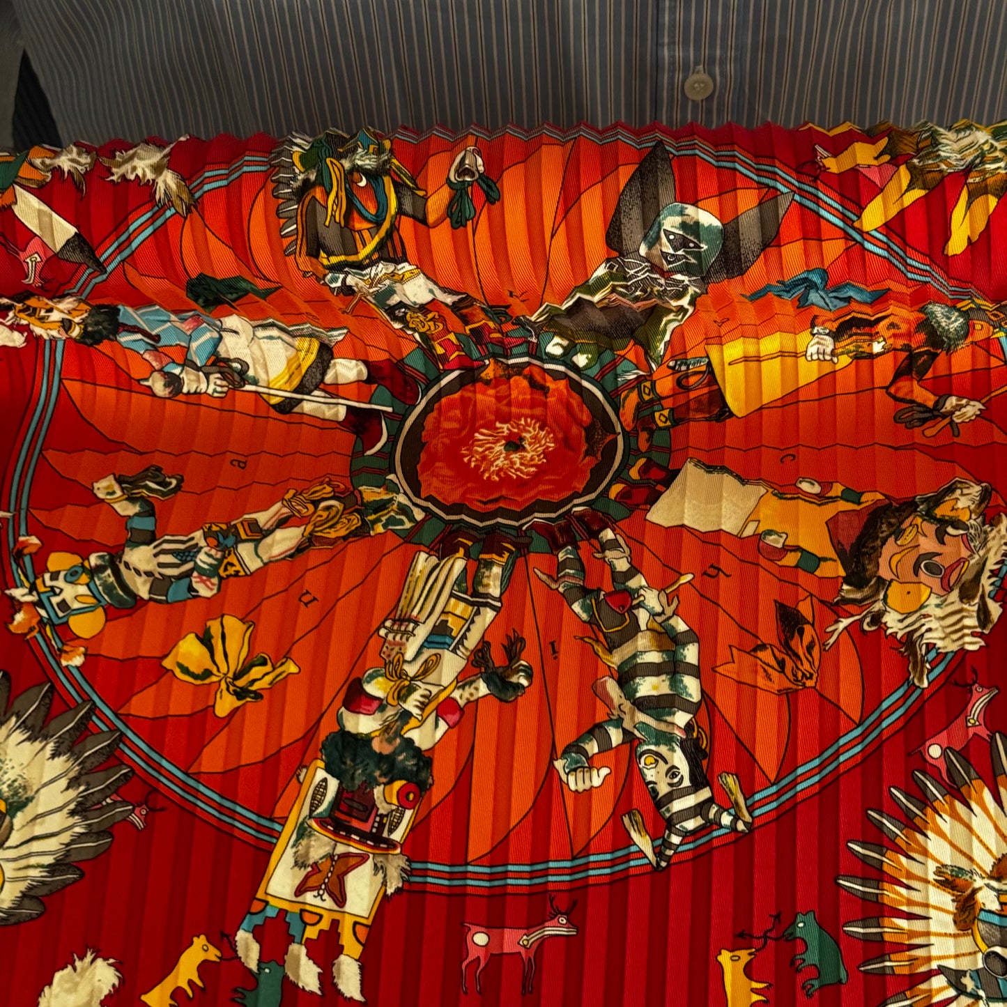 Hermès Carre Plissé