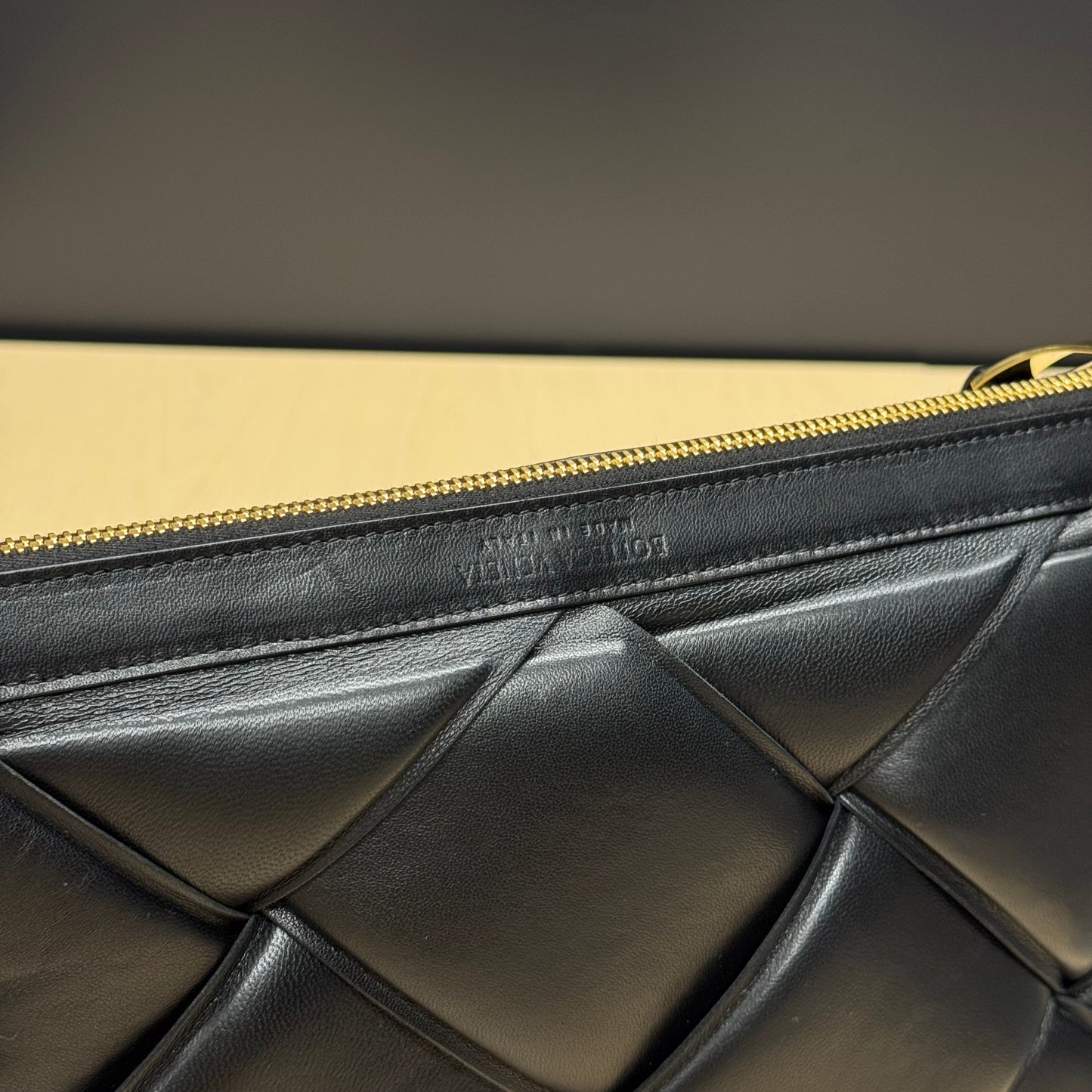 Bottega Veneta clutch cassette