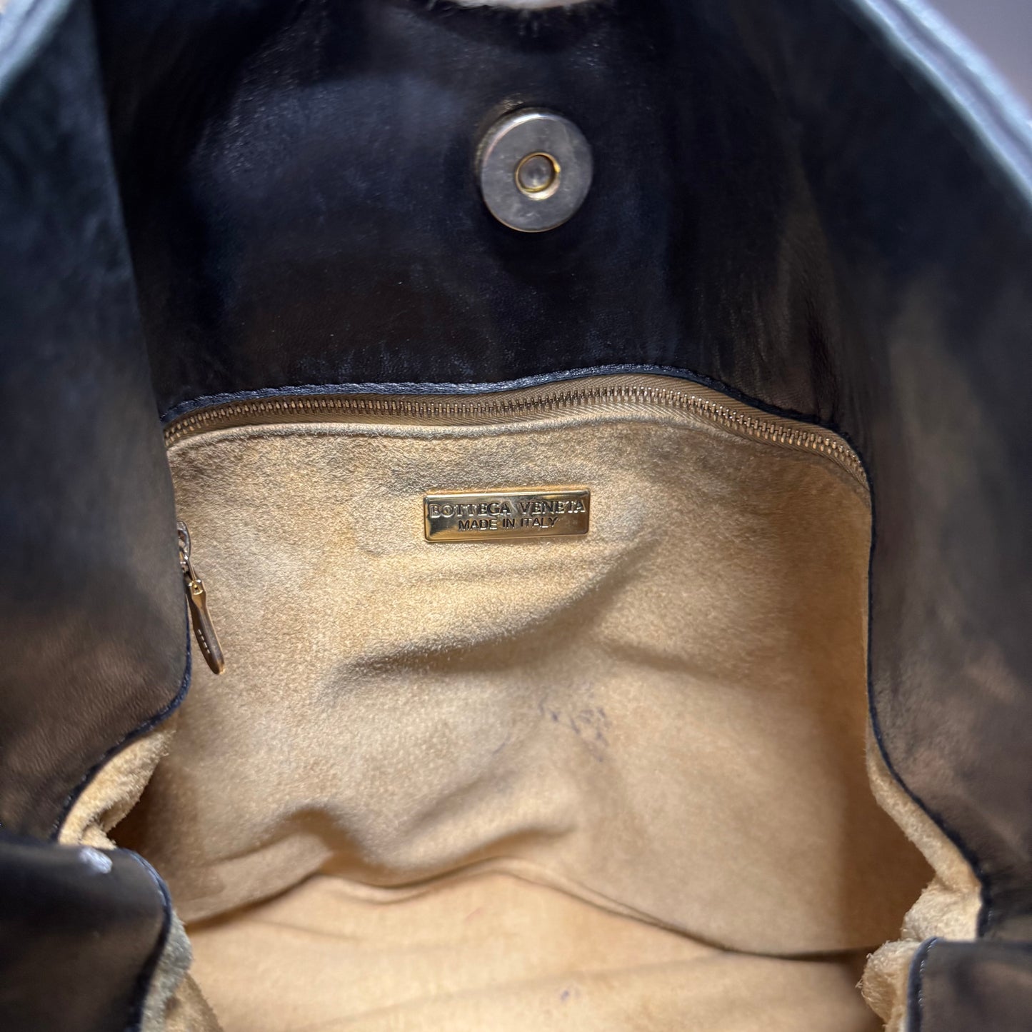 Bottega Veneta sac seau noir