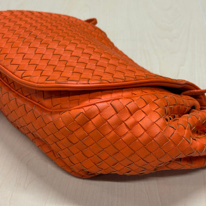 Bottega Veneta besace orange