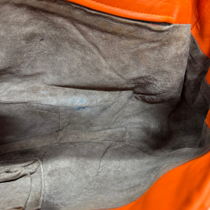 Bottega Veneta besace orange