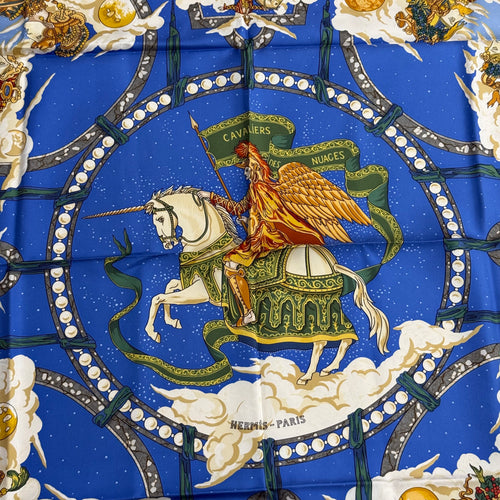 Hermès Carré « Cavaliers des Nuages »