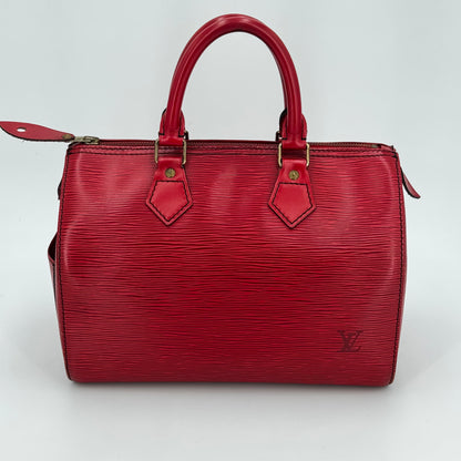 Louis Vuitton speedy 25 épi rouge