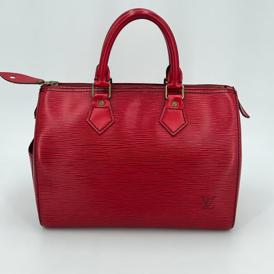 Louis Vuitton speedy 25 épi rouge