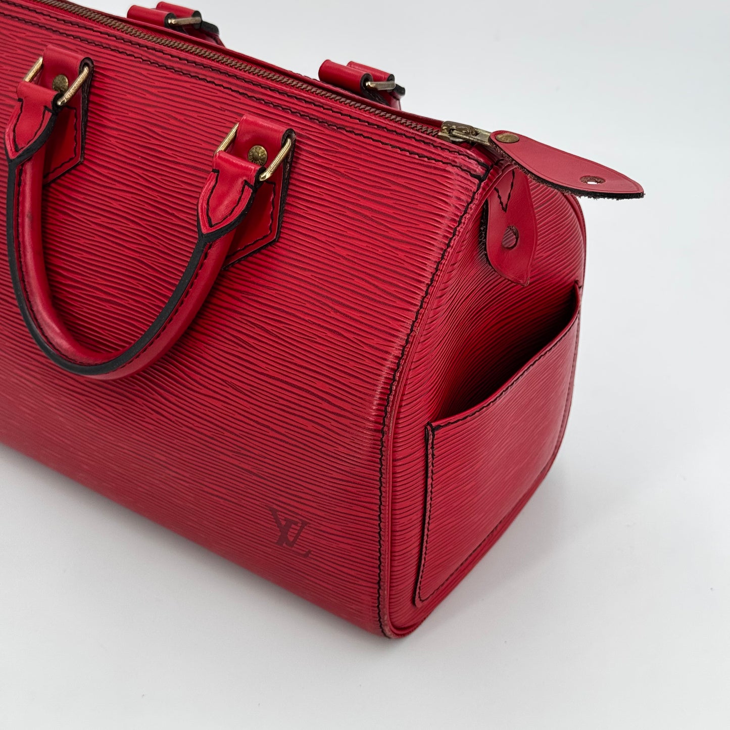 Louis Vuitton speedy 25 épi rouge