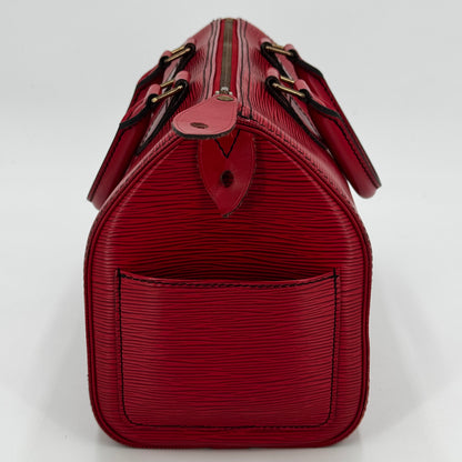 Louis Vuitton speedy 25 épi rouge
