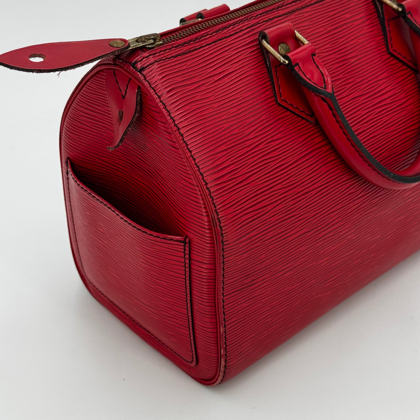 Louis Vuitton speedy 25 épi rouge