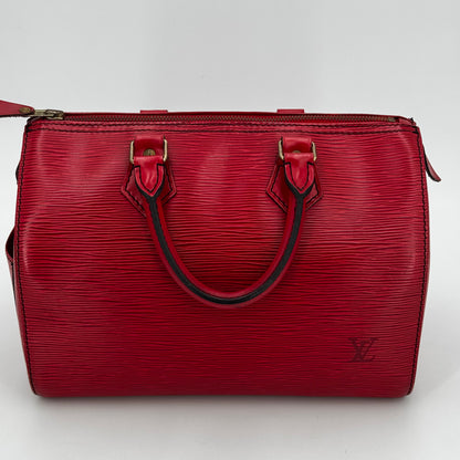 Louis Vuitton speedy 25 épi rouge