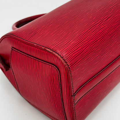 Louis Vuitton speedy 25 épi rouge