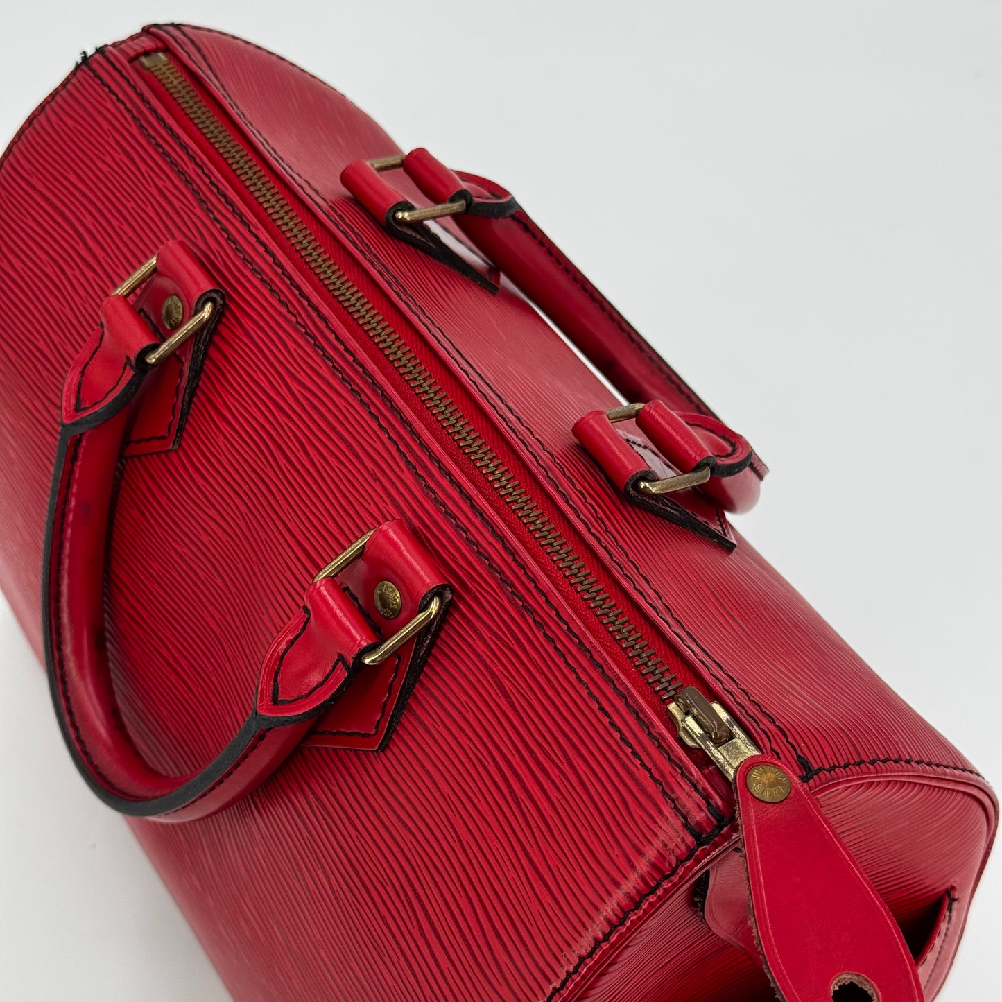Louis Vuitton speedy 25 épi rouge