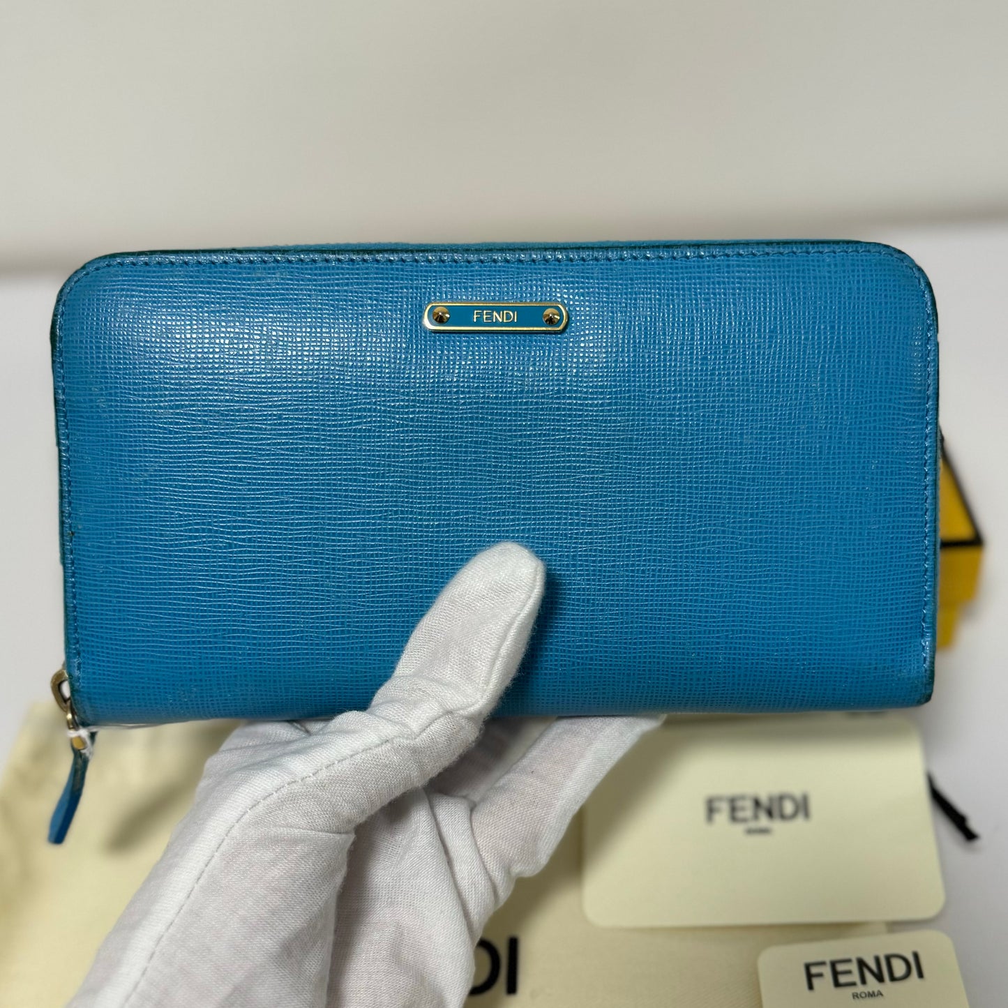 Portefeuille long Fendi