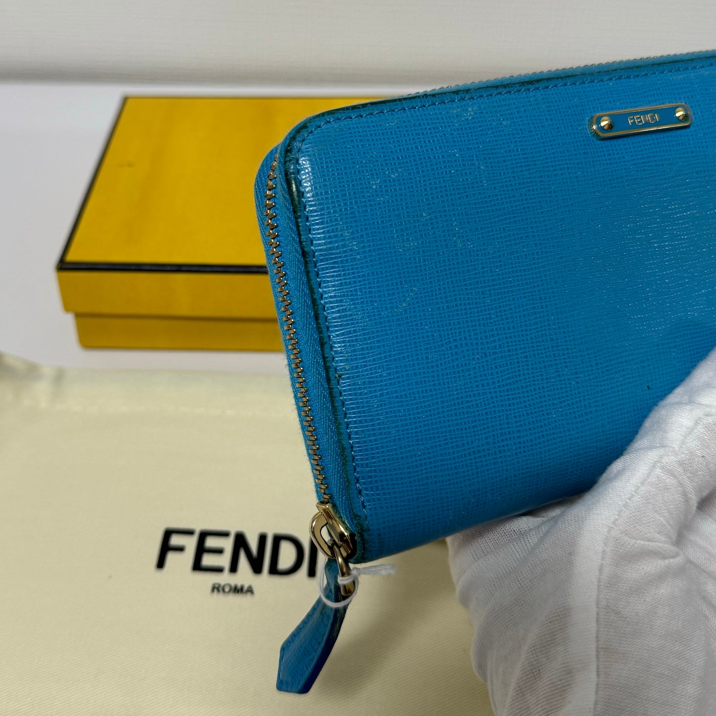 Portefeuille long Fendi