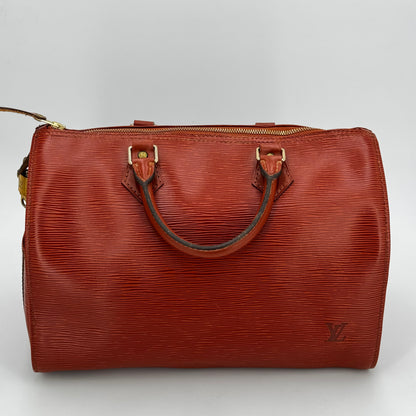 Louis Vuitton speedy 30 épi camel
