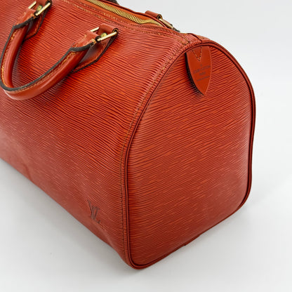 Louis Vuitton speedy 30 épi camel