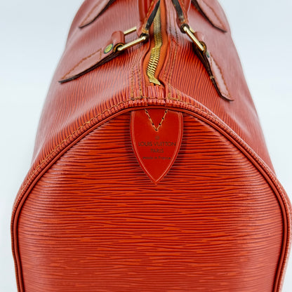 Louis Vuitton speedy 30 épi camel