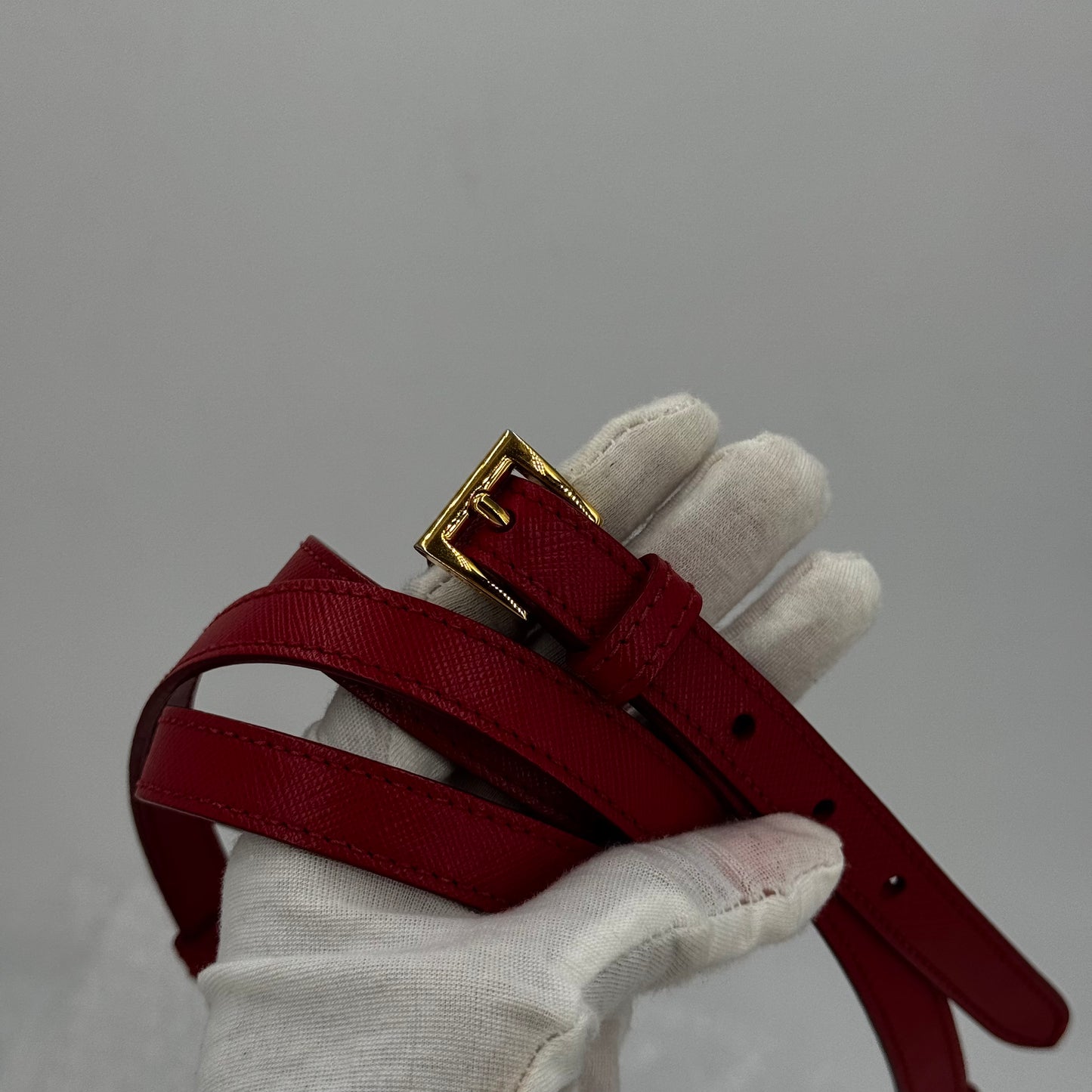 Prada Galleria MM rouge