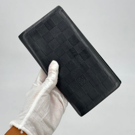 Portefeuille LV damier noir