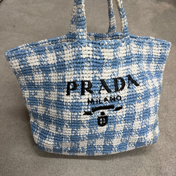 Prada Shopping Raphia